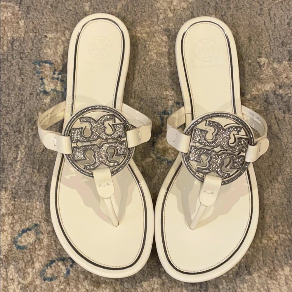 Tory Burch Miller Metal Embellished Sandals